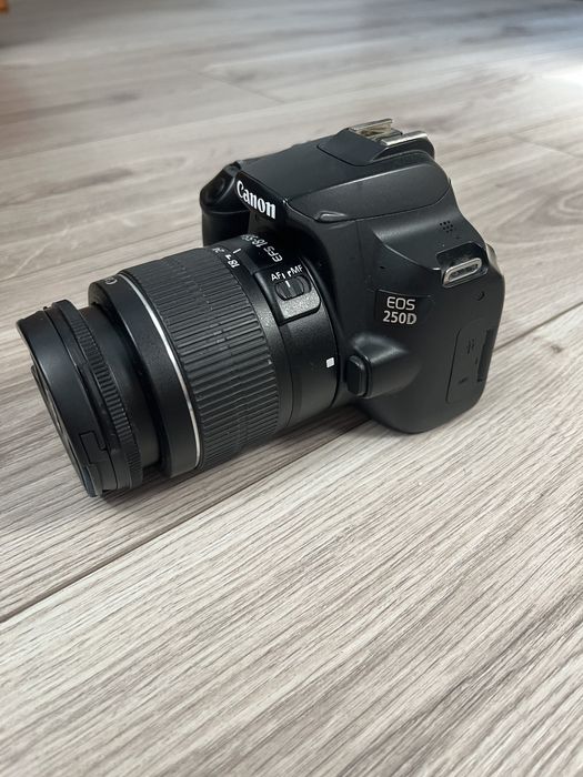 Canon 250d+doua obiective