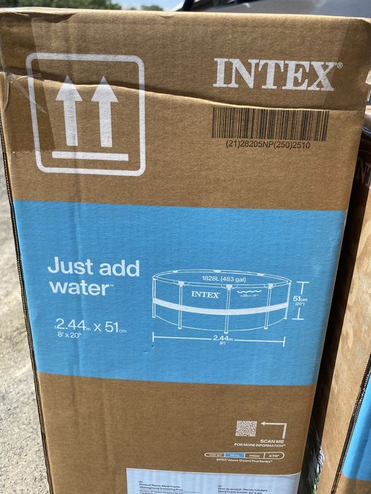 INTEX Metal Frame Pool