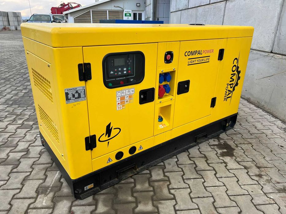 Генератор Salini / Compal - 33 Kw, безшумен (нов 2025 г.)