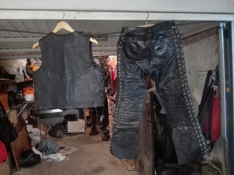 Рокерии рокерски панталони елеци тек.якета