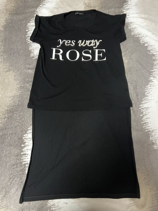 Интересна черна тениска