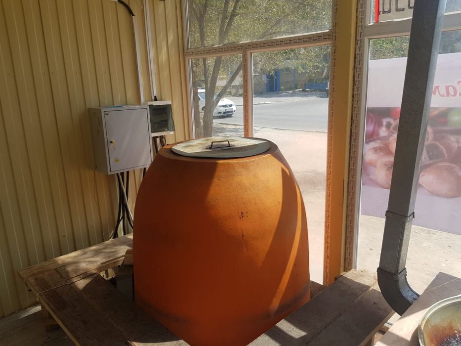 Киоск, тандырная с казанами