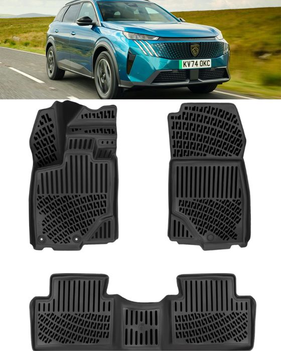 Гумени стелки съвместими с Peugeot E-5008 (2024+)
