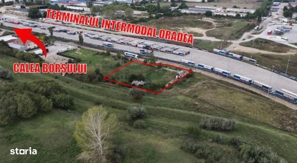 Teren intravilan cu destinație industrială de vânzare – zona Borș