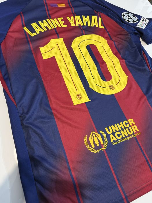 Tricou fotbal Barcelona , Lamine Yamal , L