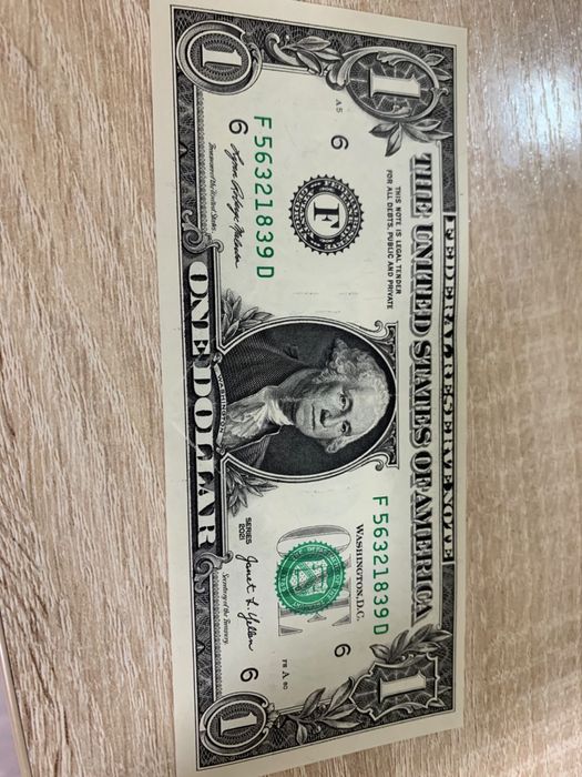 1 $ купюры 100шт (100% оригинал)