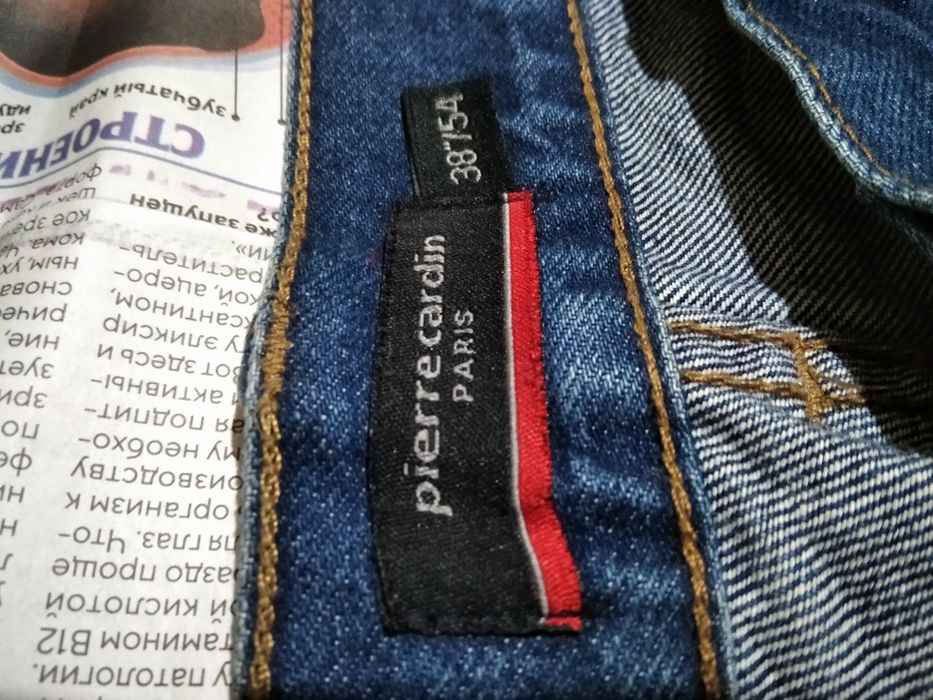 Джинсы мужские pierre cardin