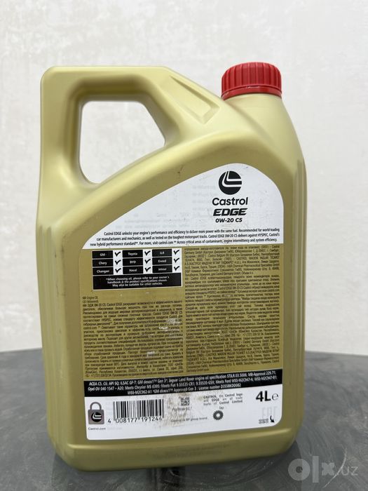 Castrol edge 0W-20 c5 Moy sotiladi