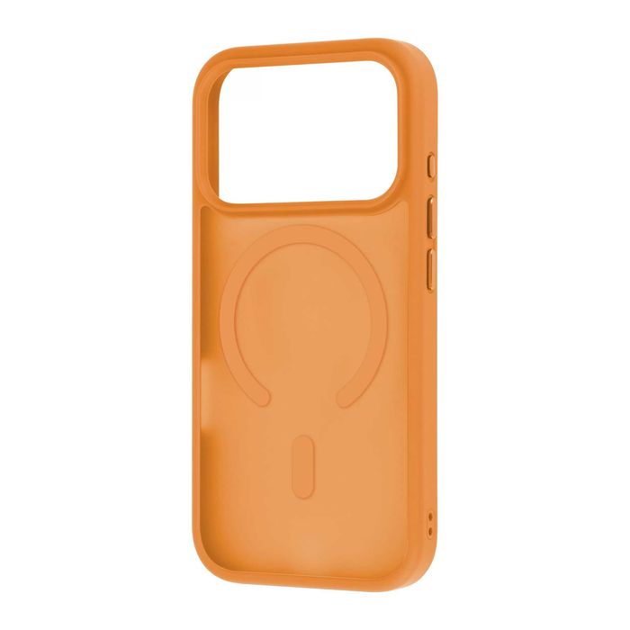 Husa MagSafe Orange - Spate Mat Fumuriu - iPhone 17 Pro