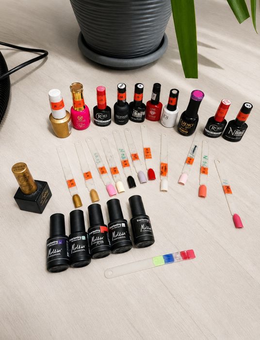 Vand oje semipermanente kit unghii manichiura set pt incepatori unghii gel