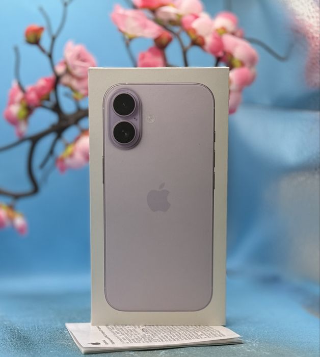 НОВ!!! Apple iPhone 17, 512GB, 5G, Lavender + подарък оригинален адаптер на Apple