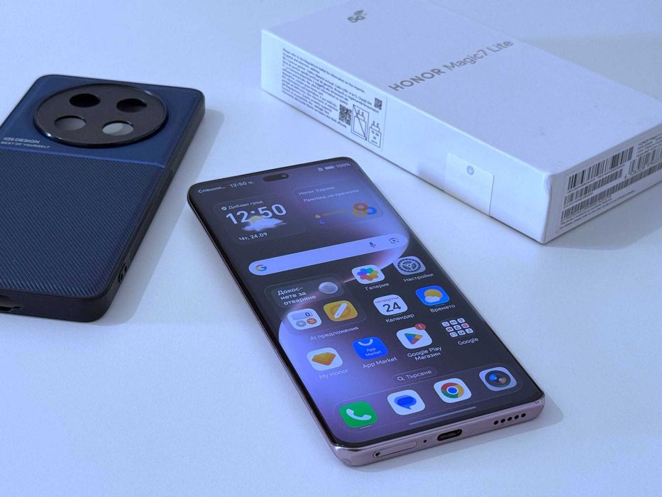Бартер! Honor Magic 7 Lite Titanium Purple (Лилав) 6600mAh
