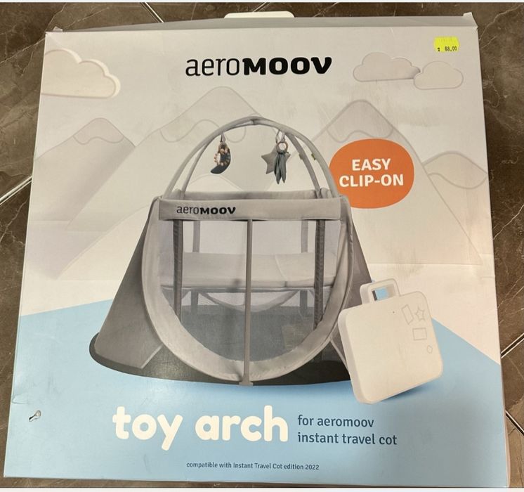 Aeromoov Travel Cot кошара за игра,спане и пътувания  арка с играчки