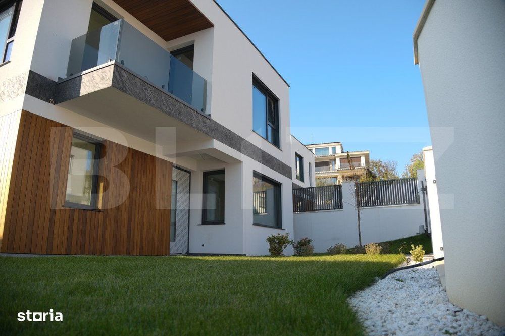 Vila Smart Home,tamplarie casa pasiva,jaluzele ascunse, semineu, sauna