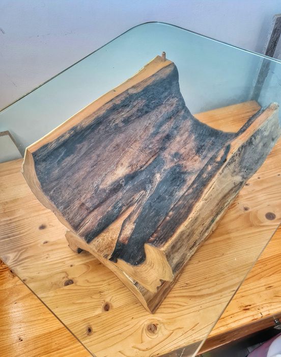 Masă cafea din stejar masiv – handmade, unicat.