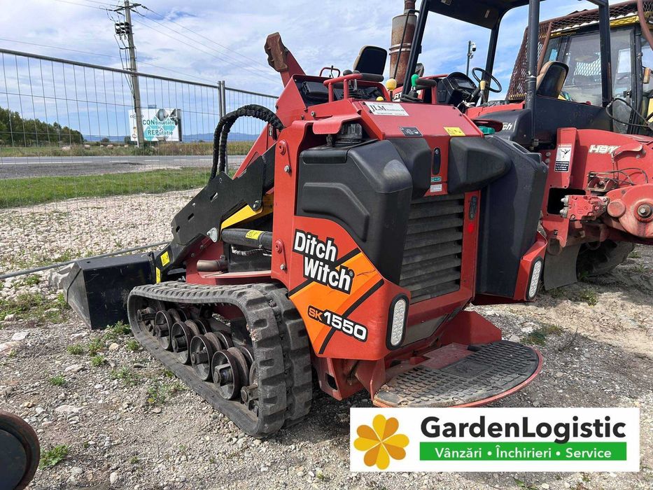Skid Steer - multifunctional senilat - miniincarcator Ditch Witch 1550