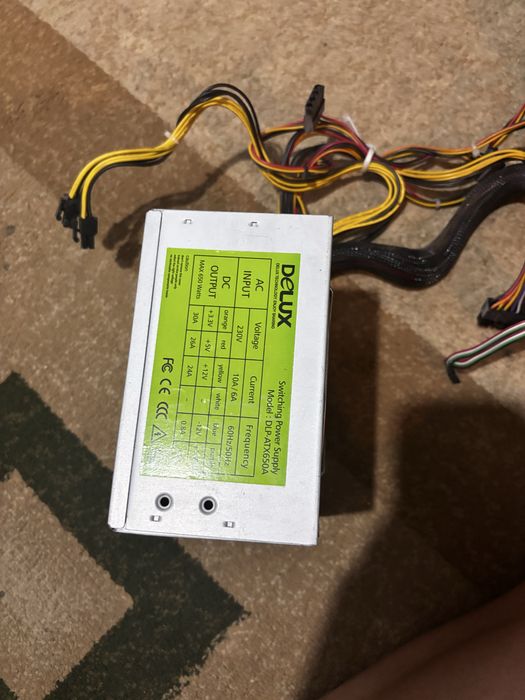 Блок питания Delux 650W (DLP-ATX650A)