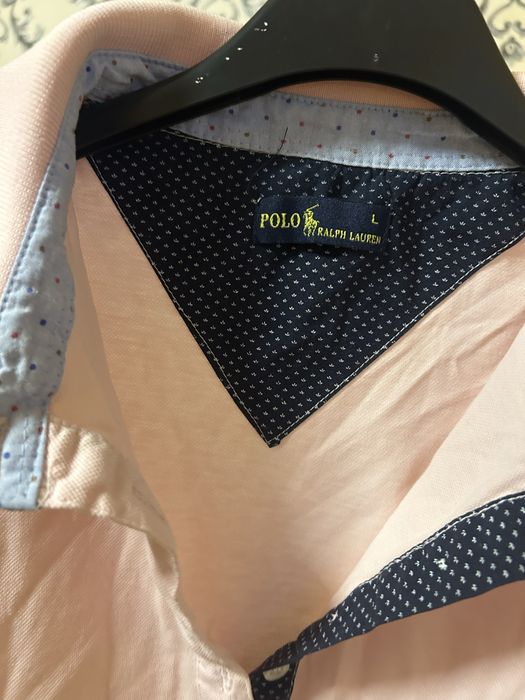 Tricou polo Ralph Lauren roz mărimea L original