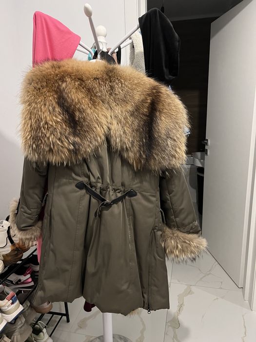 Geaca de iarna cu blana naturala