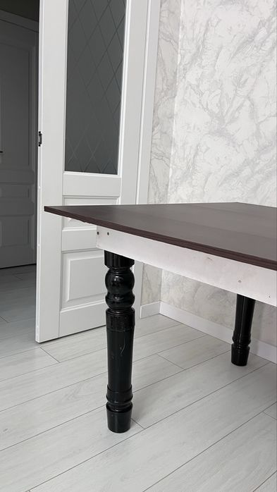 Жер стол + биік стол