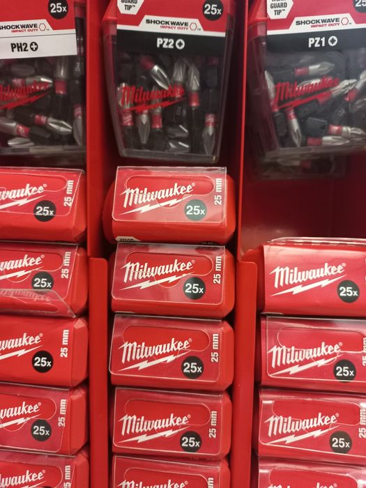 Накрайници, Ударни Битове Milwaukee