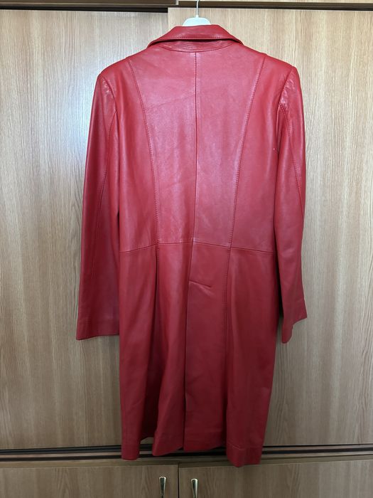 Дамско палто от естествена кожа