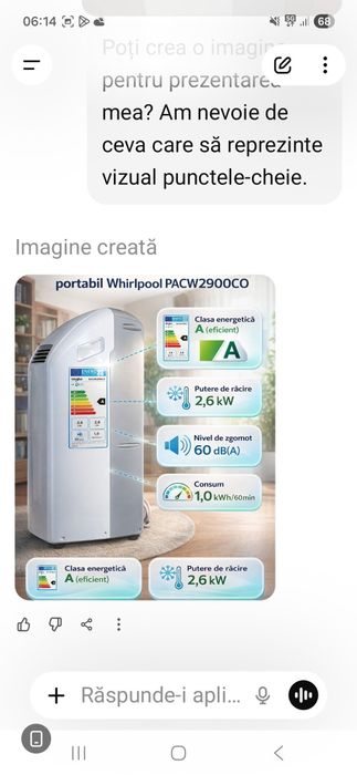 De vanzare Aer conditionat Whirlpool