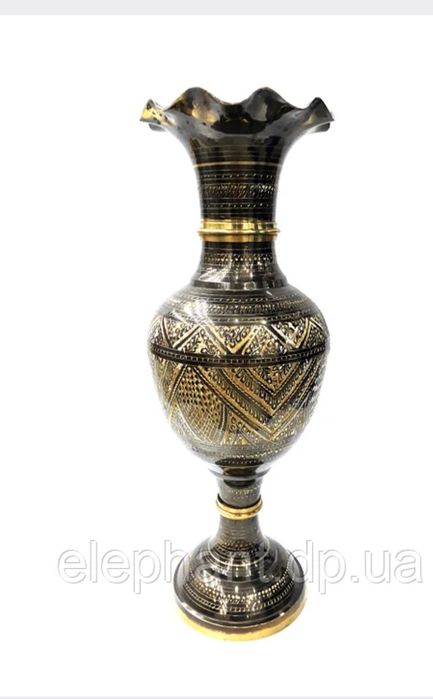 Большая напольная ваза. Латунь. Индия. Дёшево!