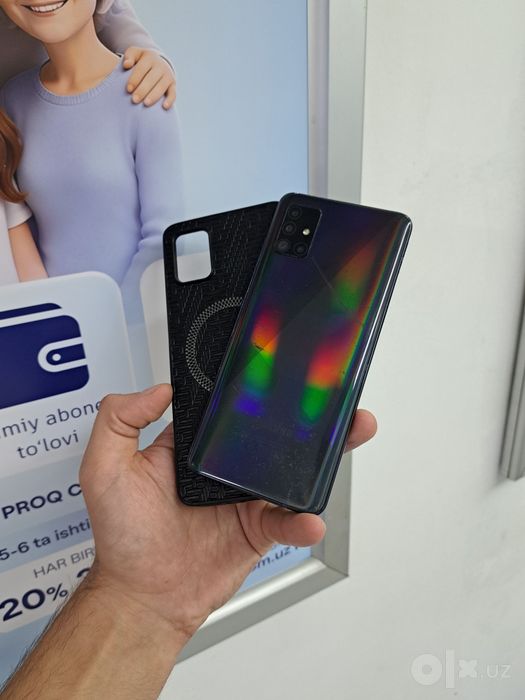 Samsung Galaxy А51 память 128gb ишлаши зор