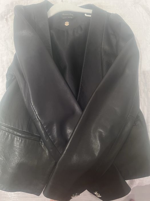 Кожаный пиджак