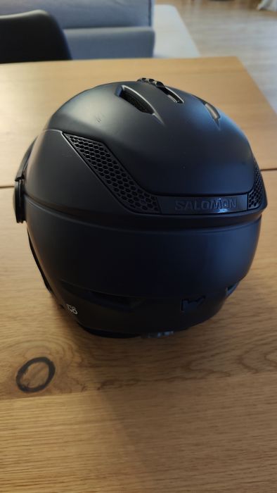 Cască schi Salomon cu vizieră, pentru damă, S