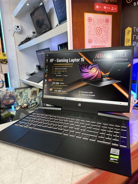 Ноутбук HP- Gaming Laptor 15