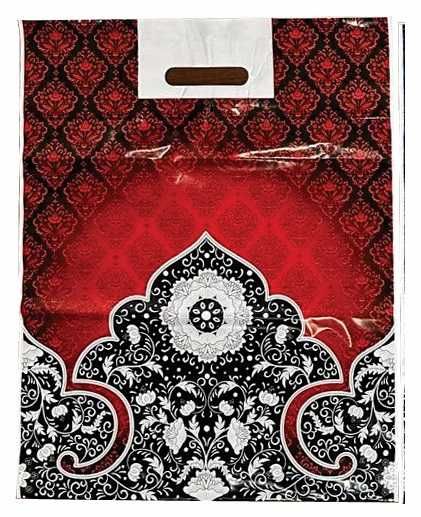 Пакеты с вырубными ручками VICTORY, синий, 40x50 см