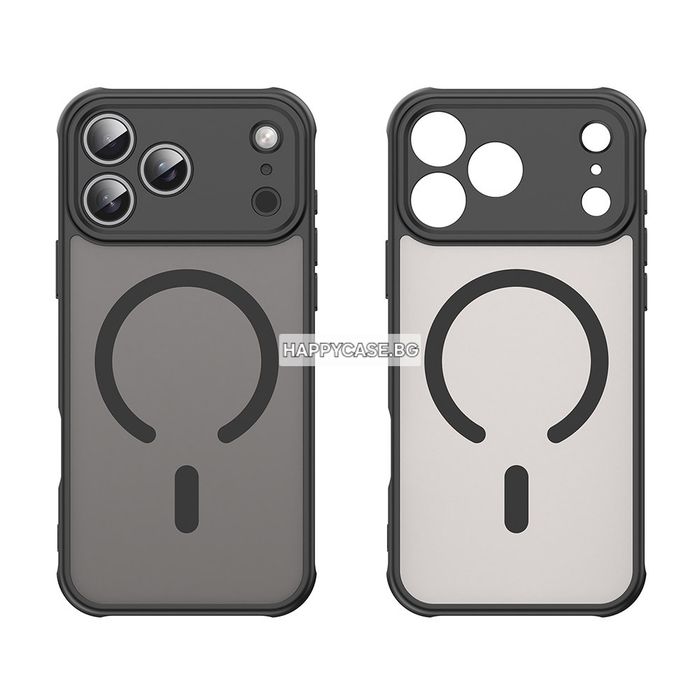 Apple iPhone 18 Pro Max / 18 Pro / 17 Pro Max / 17 Pro / FROSTED MAGSAFE Матов кейс гръб