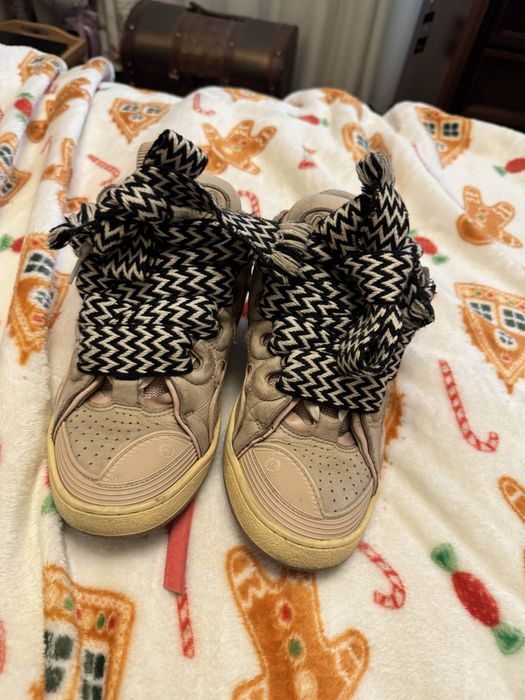 Adidasi Lanvin Curb Roz