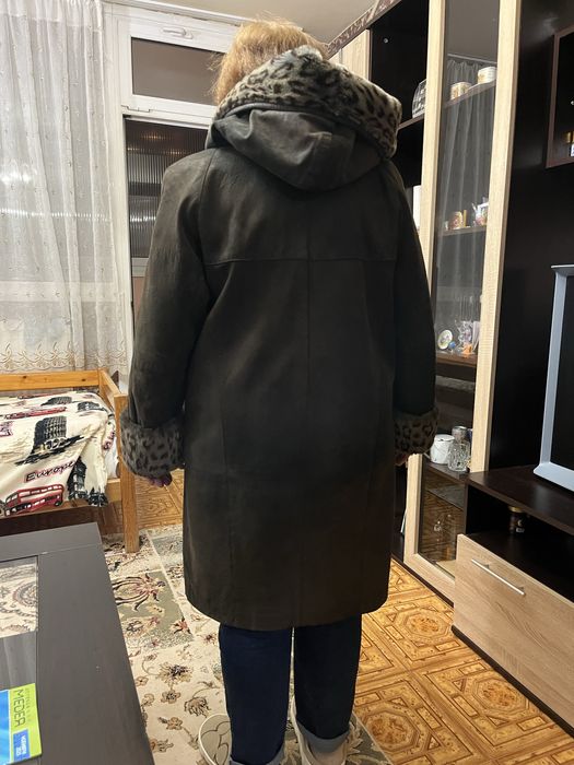 Дамска кожена шуба