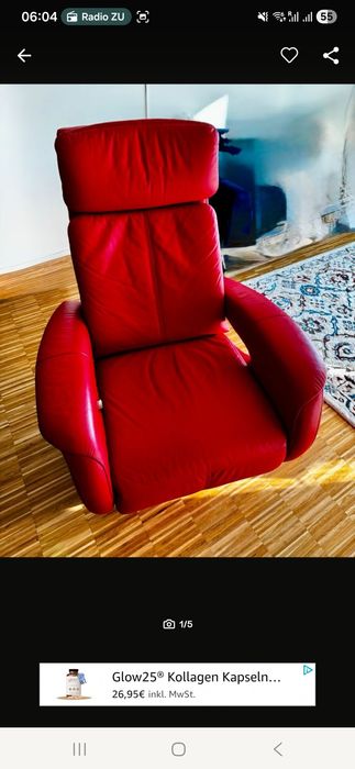 Fotoliu piele Polinova