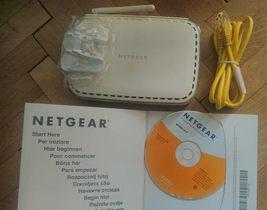 Продавам рутер Netgear WGR614-900EER за части