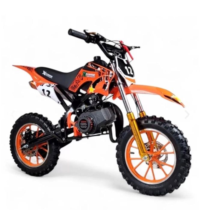 Motociclete Motocross 49Cc Noi cu Factura si Garantie RATE TBI BANK Automate Roti 10 Inch