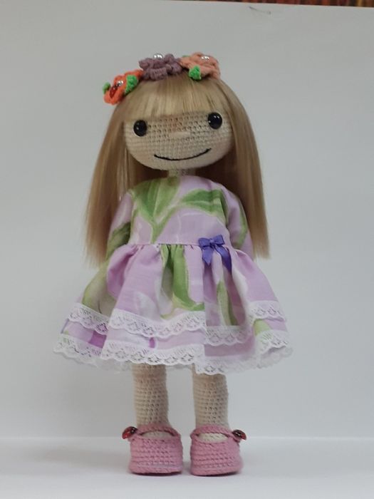 Кукла ручной работы.