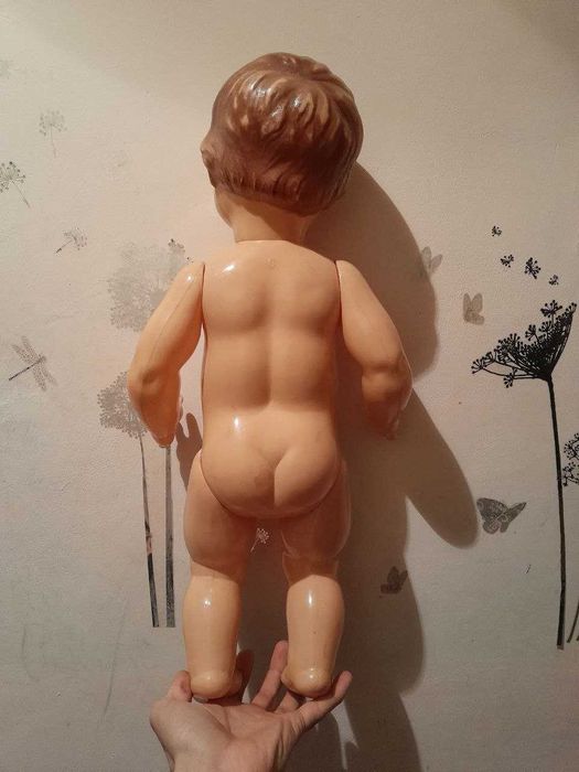 Редкий пупс СССР целлулоид