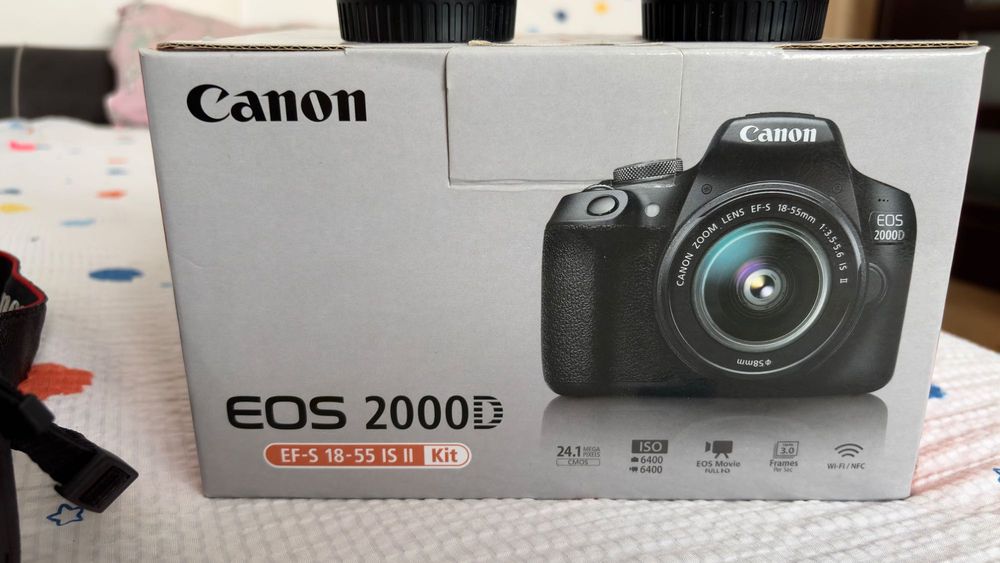 Vând kit Canon pentru începători + macro profesionist