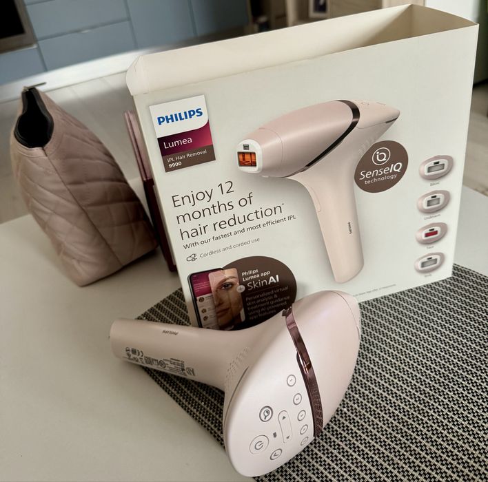 Epilator IPL PHILIPS Lumea Serie 9900 - 450.000 DE IMPULSURI