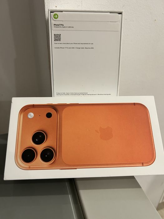 Iphone 17 pro 512 gb Esim cosmic orange