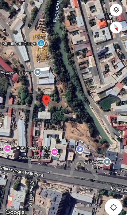 Продается участок с офисом 54 сотки вдоль канала Бурджар ID: #3232