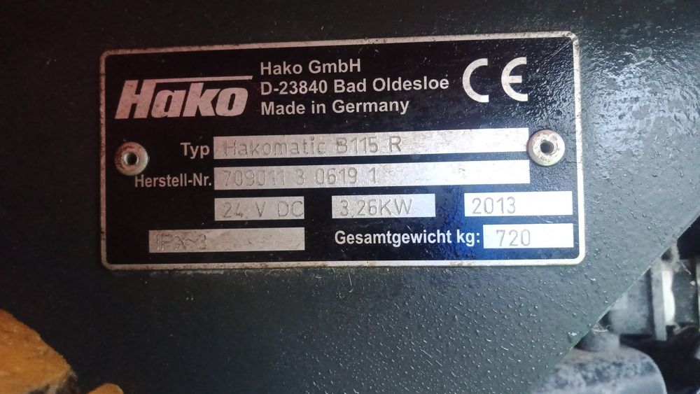 Masina de spalat pardoseli Hako B115