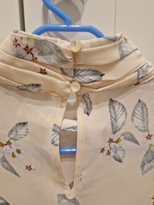 Bluza dama, maneca lunga, poliester, Marks&Spencer, marime 18 (46)
