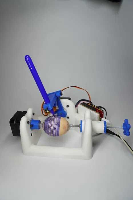 Vand Eggbot - cnc pentru decorat obiecte sferice sau elipsoidale