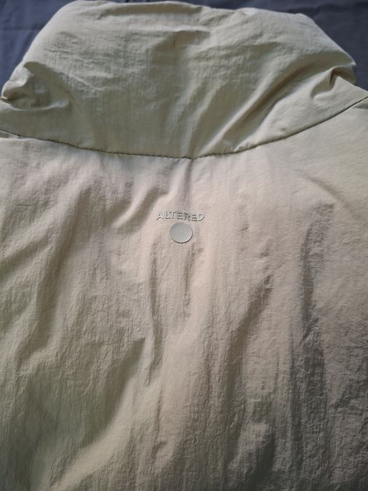 Geaca pentru barbati de iarna, fara gluga cu aspect bufant