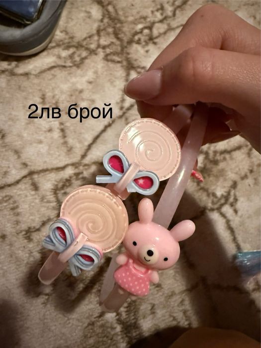 Момичешки диадеми, щипки, панделки, герданчета